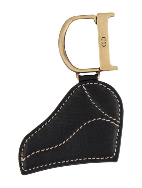 replica dior keychain|christian dior saddle keychain.